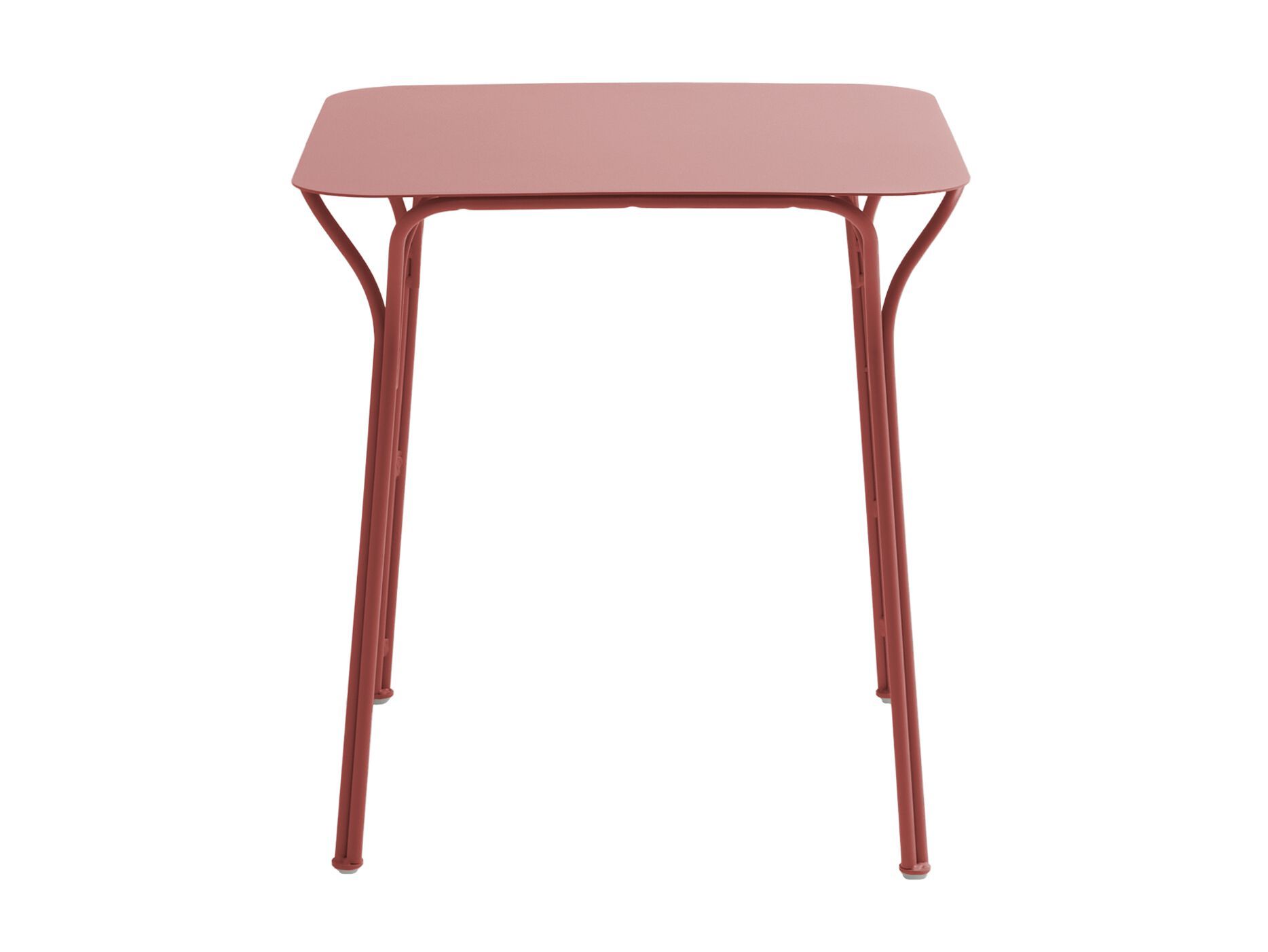 Квадратный садовый стол из оцинкованной стали Kartell Hiray ARCH-00034291