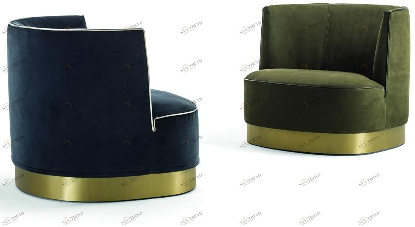 Frigerio Salotti Кресло с тканевой обивкой Joey sun-id-1397131