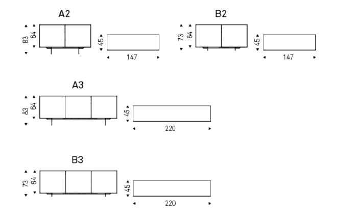 Деревянный шкаф с распашными дверями Cattelan italia OXFORD ARCH-00048595 - Вид №3