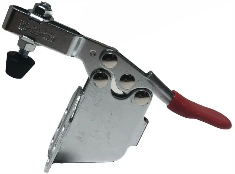 90718011 Зажим с горизонтальной рукоятью Hs Clamp HS-201-BSM STLM-0352631