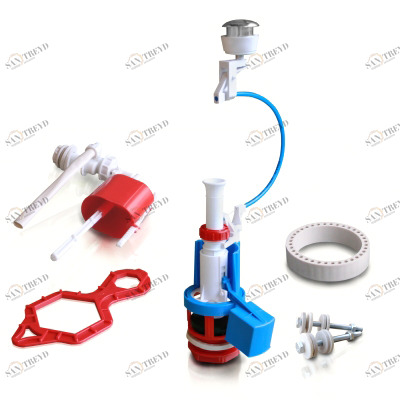 Арматура РБМ универсальная АС-14М кноп.бок.подв. (тросиковая)  АС-14М 14330