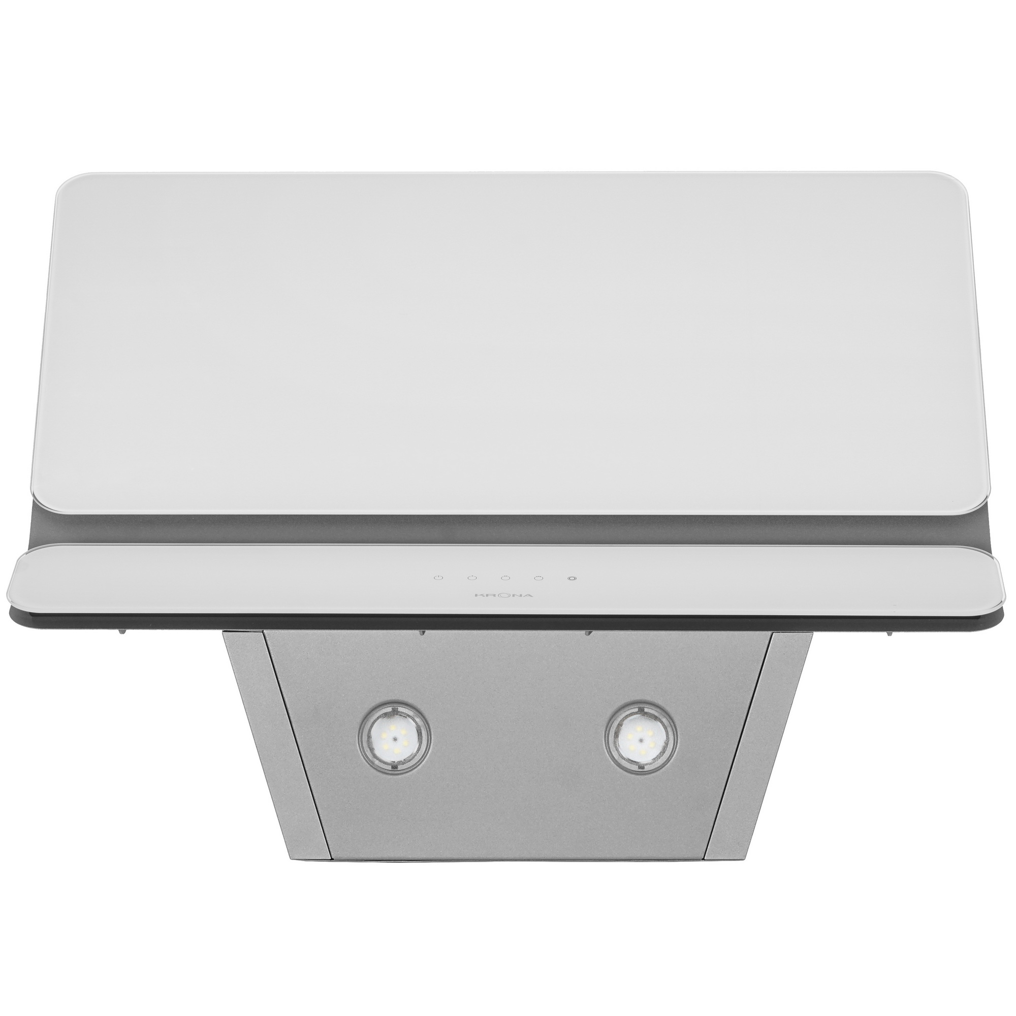 9054734 Вытяжка наклонная KRONA SATURN 600 DN 4S белый/белый, серебристый STDN-0039405 - Вид №6