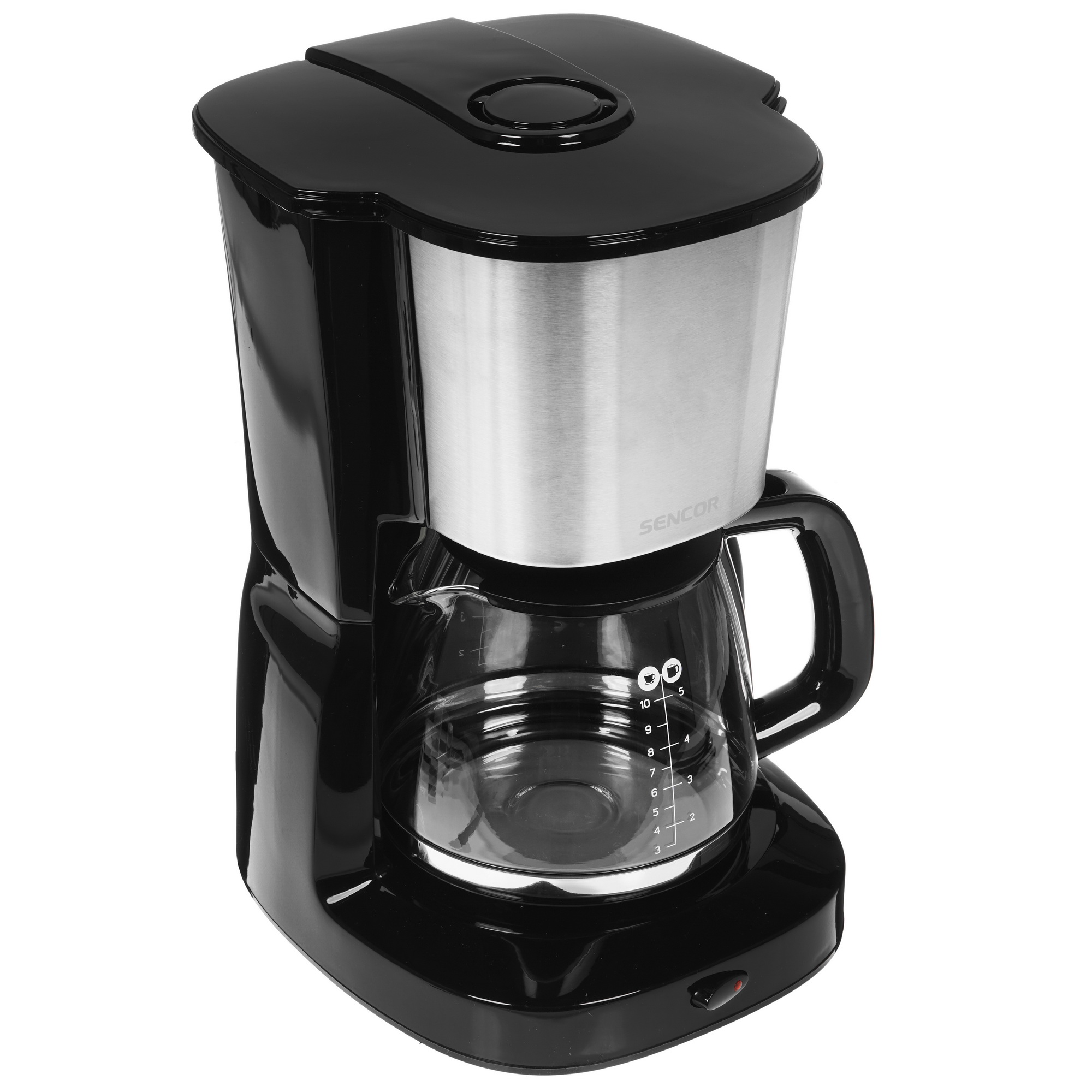 8158116 Кофеварка капельная Sencor SCE 3050SS черный STDN-0054895 - Вид №5