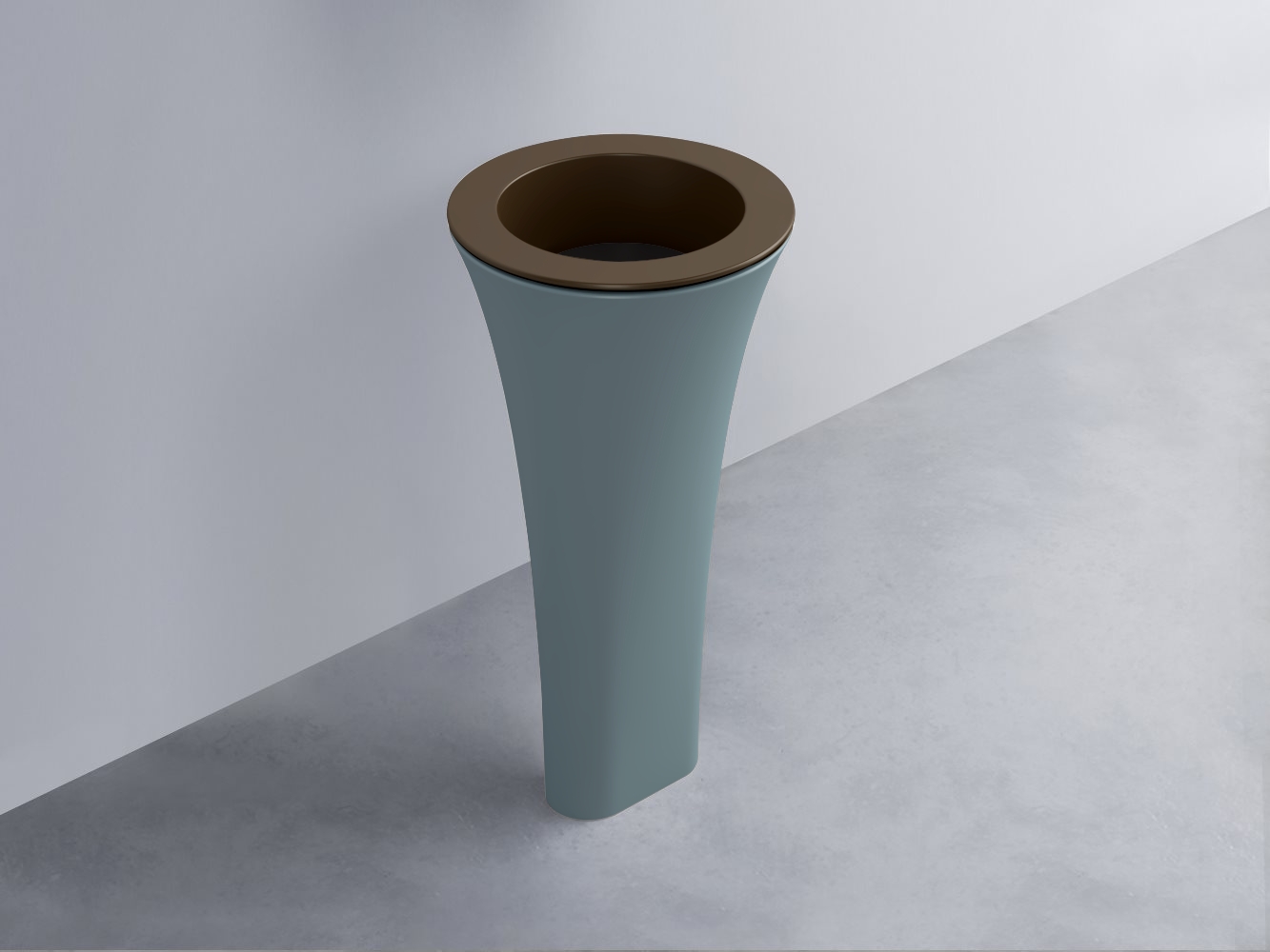 AMLA45-CA+AMPILT-LV+AMCOLT-PL Раковина Amedeo Tondo отдельностоящая cielo Enjoy + Amedeo Ceramica Cielo