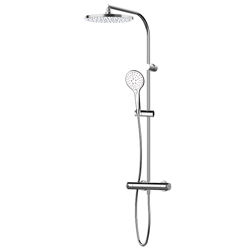 47425470 PREMIUM Chrome Мужской душ термостатический с колонкой Хром GRB MIXERS 