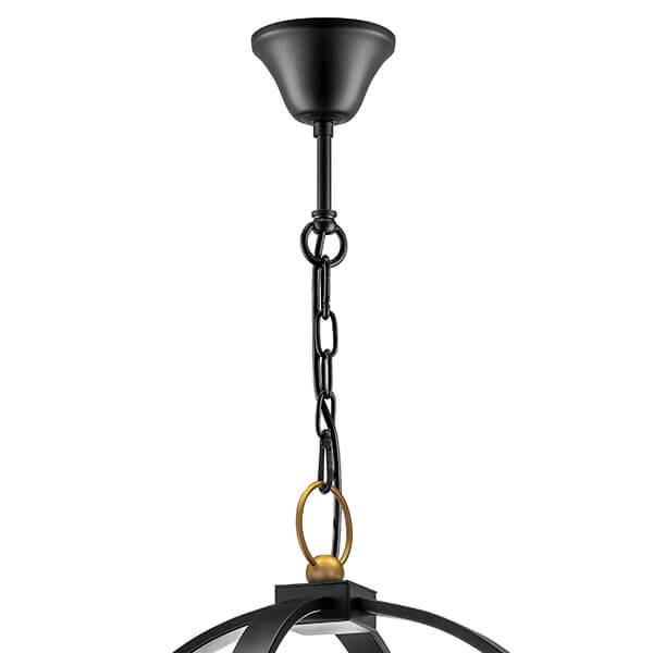 Подвесная люстра Lightstar Cero 731247 LIGHTSTAR ДИЗАЙНЕРСКИЕ, CERO, ШАР 220323 Черный  - Вид №1