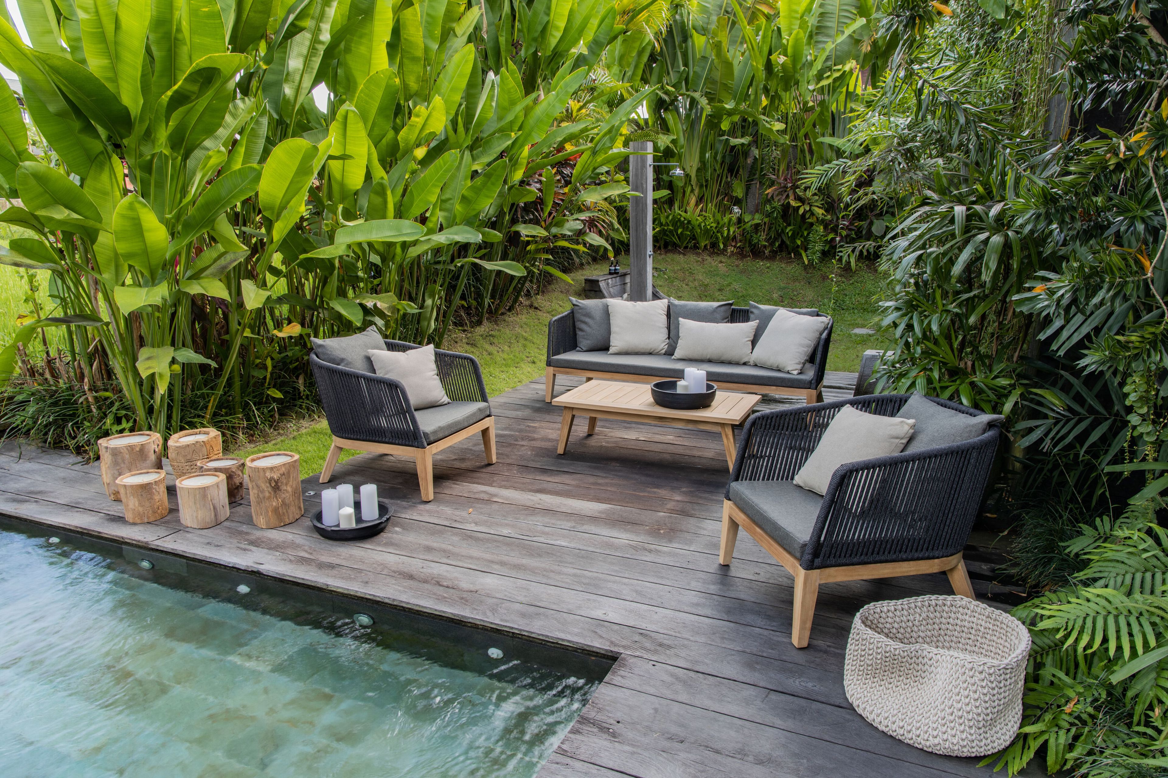 Прямоугольный садовый стол из тикового дерева cbdesign Манила ARCH-00055155