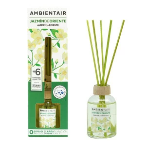 Диффузор ароматический 50 мл "Белый жасмин" AMBIENTAIR  00-3881137 Зеленый
