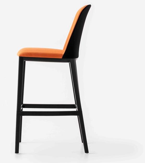 GABER Высокий табурет из ткани с подставкой для ног Manaa sun-id-1445395 - Вид №3