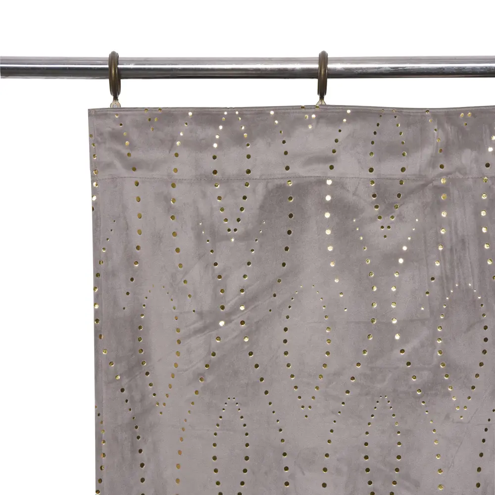 Штора на ленте Inspire Aule 140x280 см цвет серо-коричневый STLM-2102236 - Вид №5