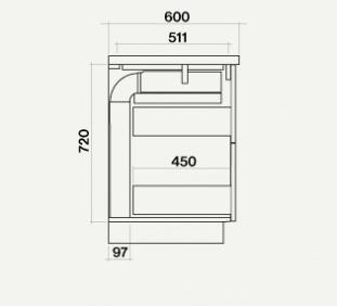 Falmec Индукционная варочная панель из нержавеющей стали с полуприкрытой крышкой Sistemi di cottura sun-id-1452588 - Вид №8
