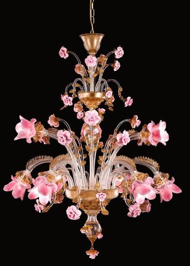 MULTIFORME Подвесной светильник из муранского стекла Rosae rosarum sun-id-1350375 - Вид №1