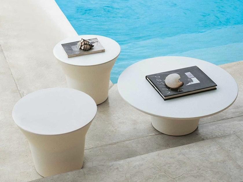 B&B Italia Outdoor Круглый садовый журнальный столик из cristalplant® Springtime sun-id-1385741 - Вид №2