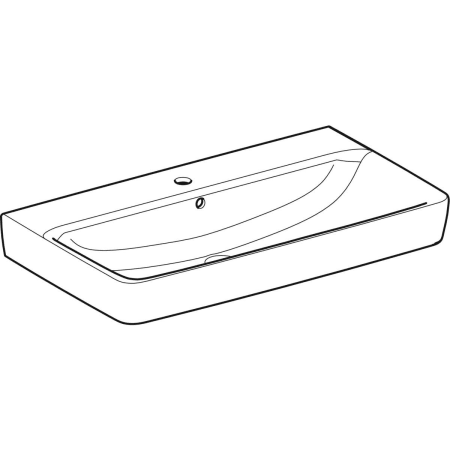 501.725.00.1 Накладная раковина Geberit Renova Plan Geberit  - Вид №19