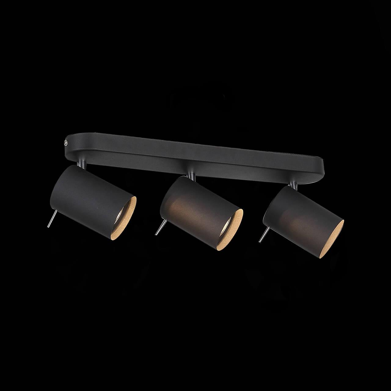 Спот потолочный светодиодный на 3 лампы черный Fanale SL597.401.03 ST LUCE FANALE 00-3924293 Черный  - Вид №2
