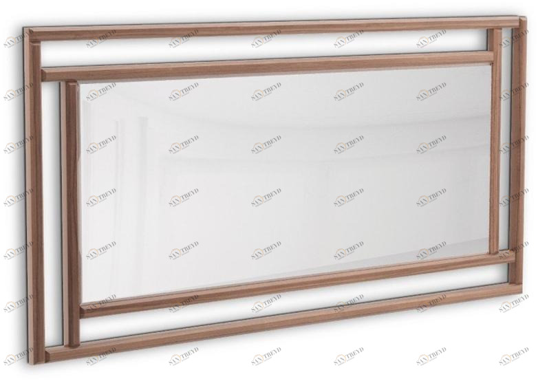 PRADDY Прямоугольное зеркало в настенной раме  Ml407 