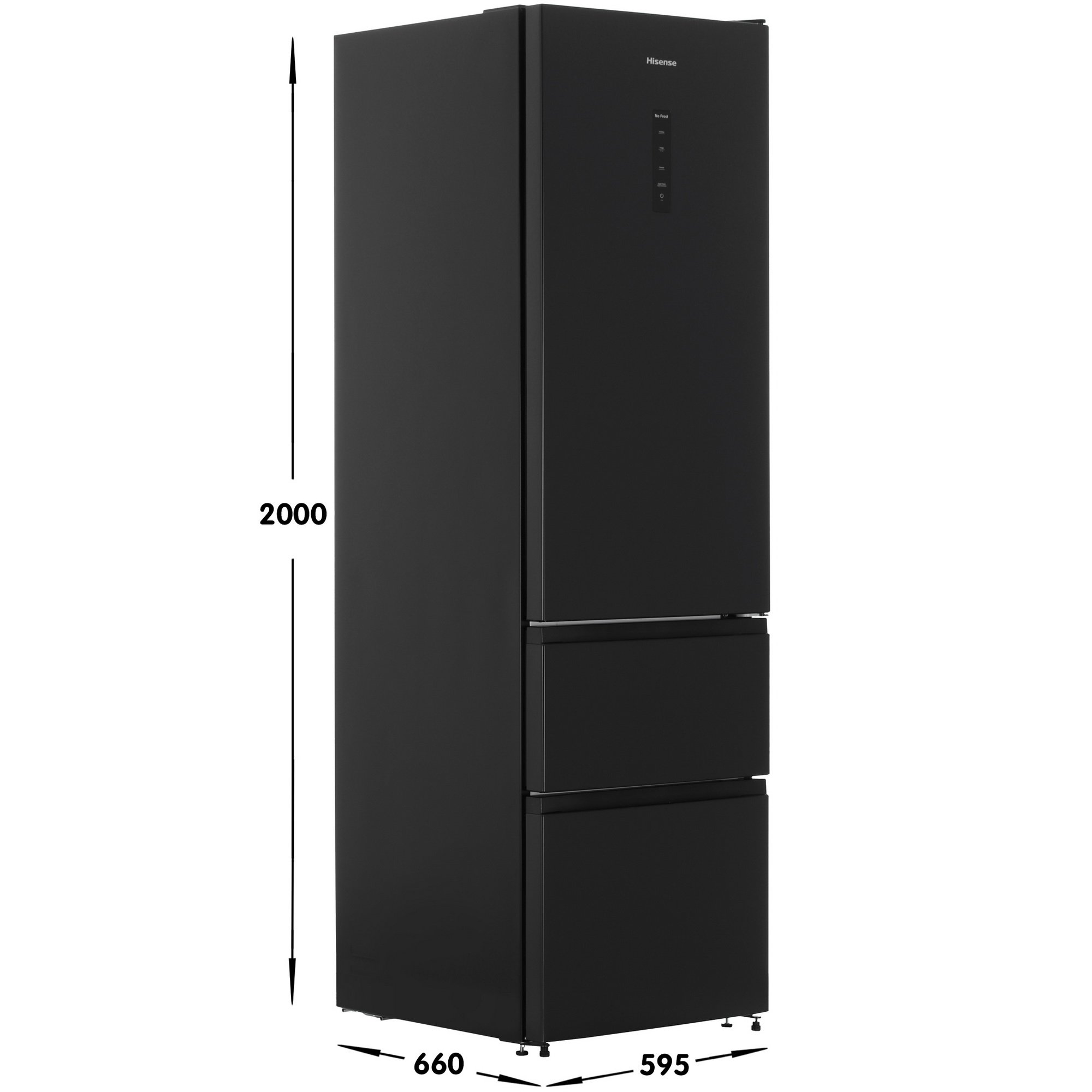 5462654 Холодильник с морозильником   Hisense RM469N4AFD1 черный STDN-0093763 - Вид №8