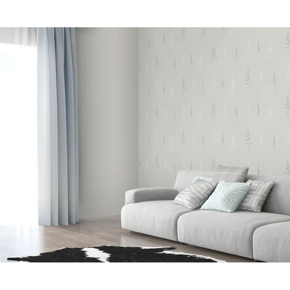 Флизелиновые обои ATELIERO Estetica серые 1.06 м 89432693 STLM-1566578 - Вид №4