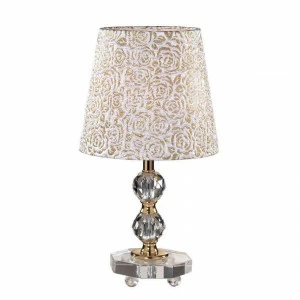 Настольная лампа Ideal Lux Queen TL1 Small IDEAL LUX ИНТЕРЬЕРНЫЕ 080794 Золото