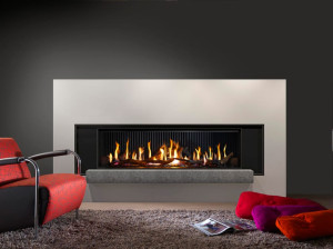 Настенный газовый камин