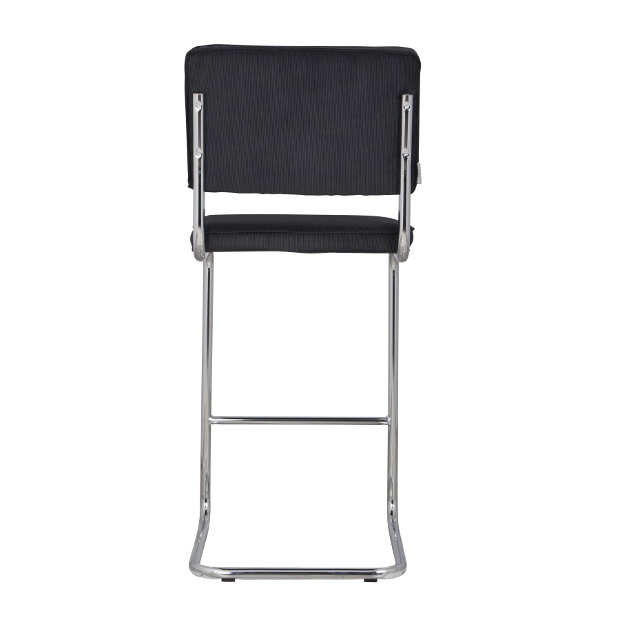 Стул барный Ridge Rib черный Zuiver 1500202 - Вид №4