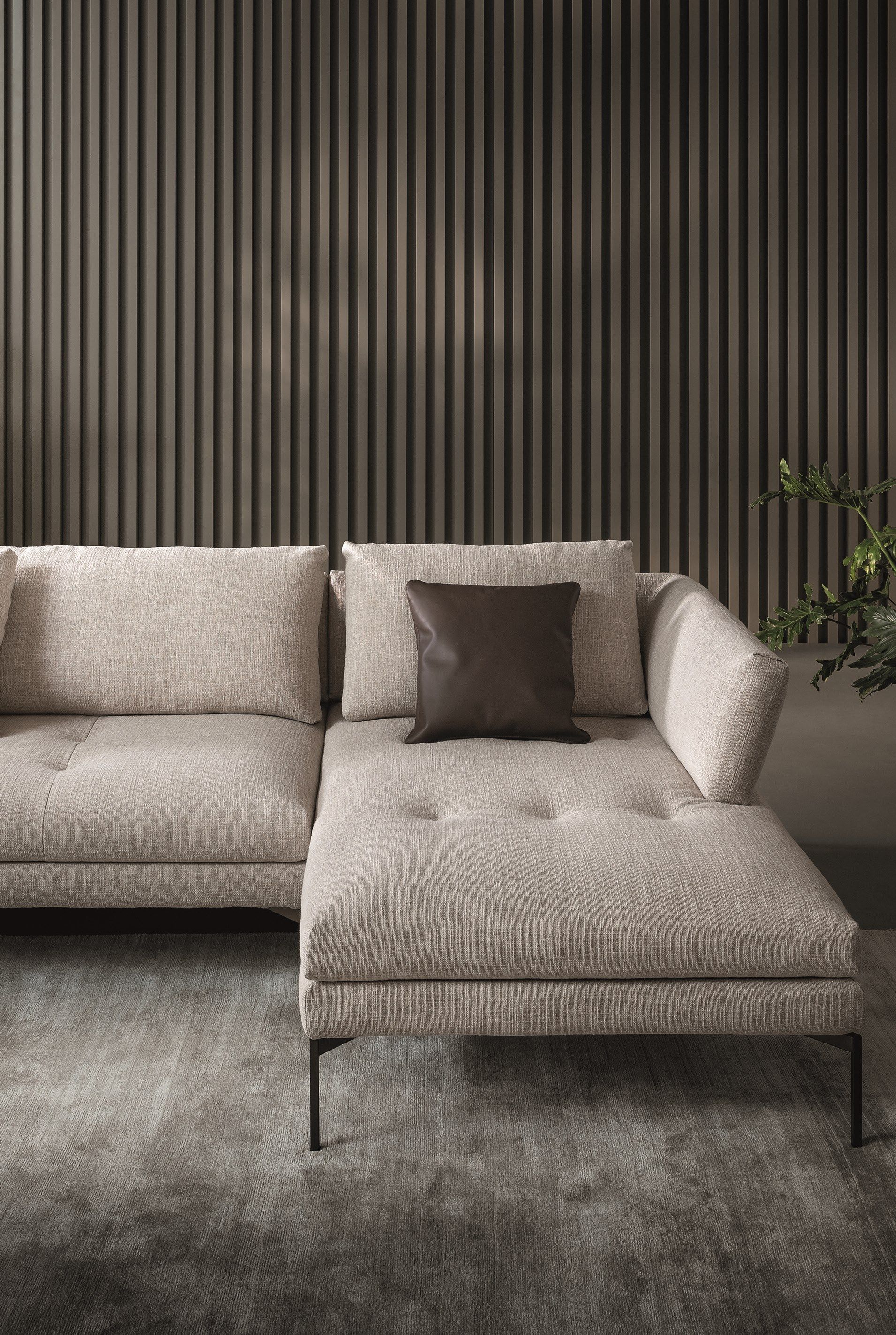 Тканевый диван с полуостровом BONALDO ALIANTE ARCH-00041242 - Вид №2