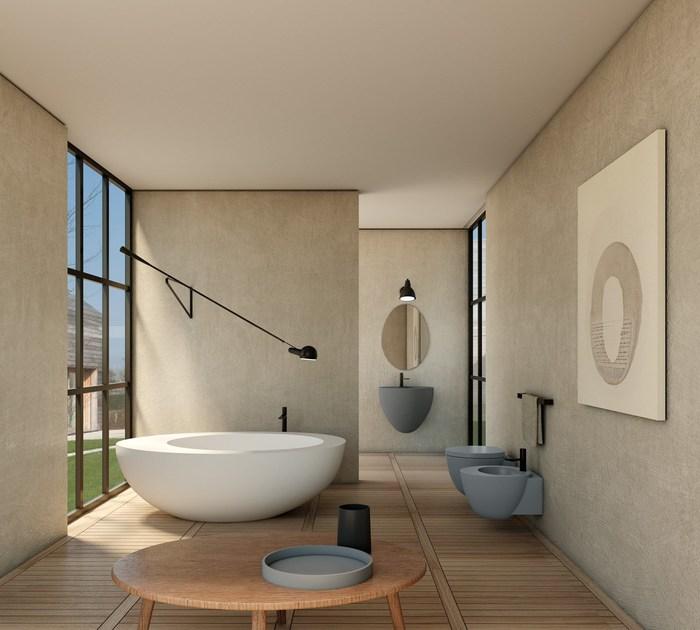 Подвесной унитаз настенный Белый Ceramica Cielo Le Giare Италия sun-id-1363795 - Вид №6