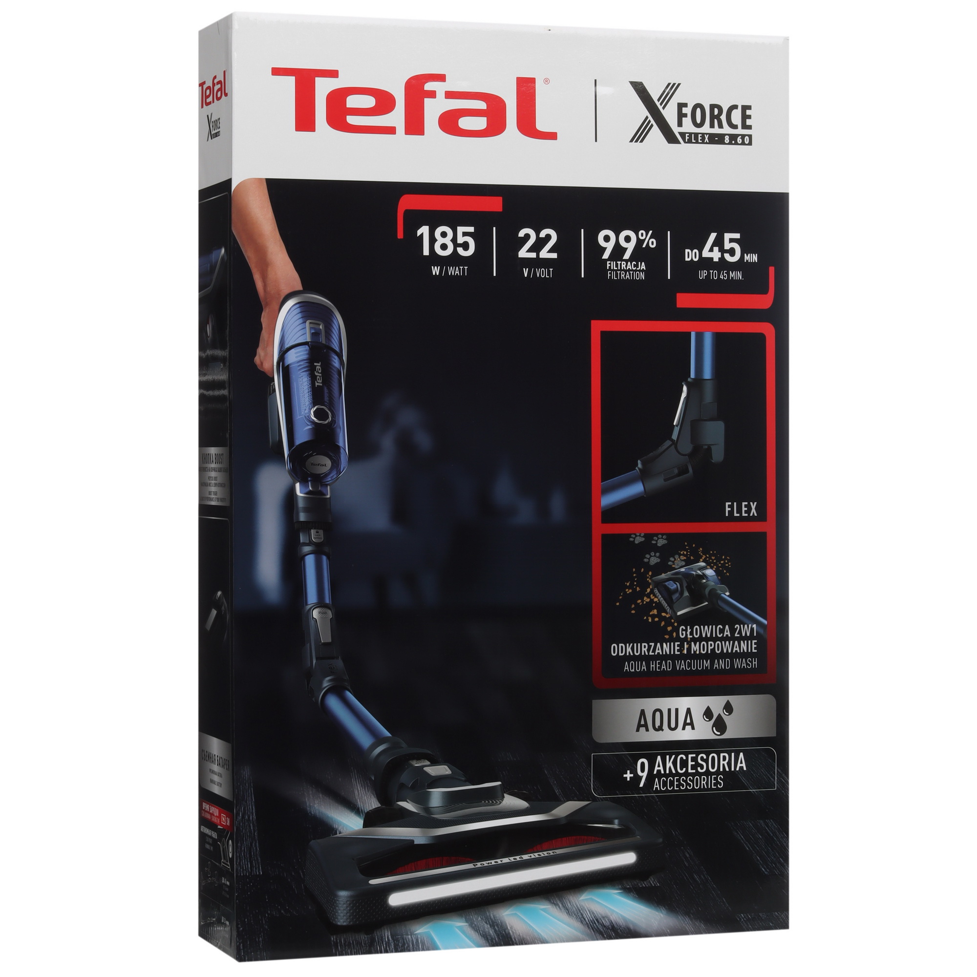 5440175 Пылесос  вертикальный  Tefal TY9690WO  синий STDN-0056457 - Вид №16