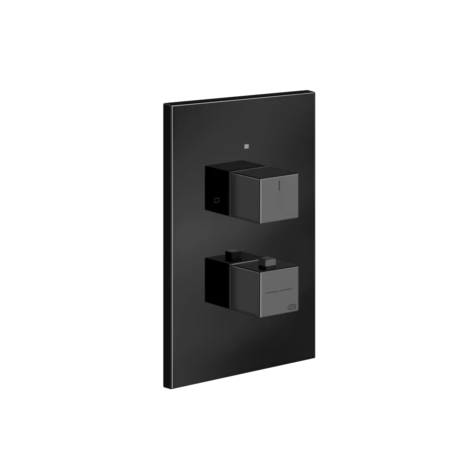 Смеситель для душа 20184 706 Gessi Rettangolo k ЧЕРНЫЙ МЕТАЛЛ PVD 20184706