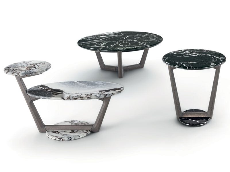 Круглый мраморный журнальный столик Vittoria Frigerio SAVINI ARCH-00031060
