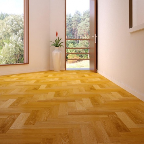 Паркет Ёлка Marco Ferutti Hermitage Дуб Любая на выбор (Гладкая) 610х122 мм 2600700109 - Вид №5