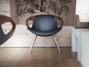 Tonon Кожаное кресло с подлокотниками Up