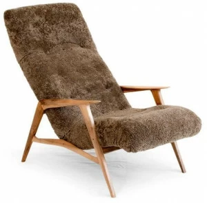 Mytto Кресло из овчины с подлокотниками Larforma