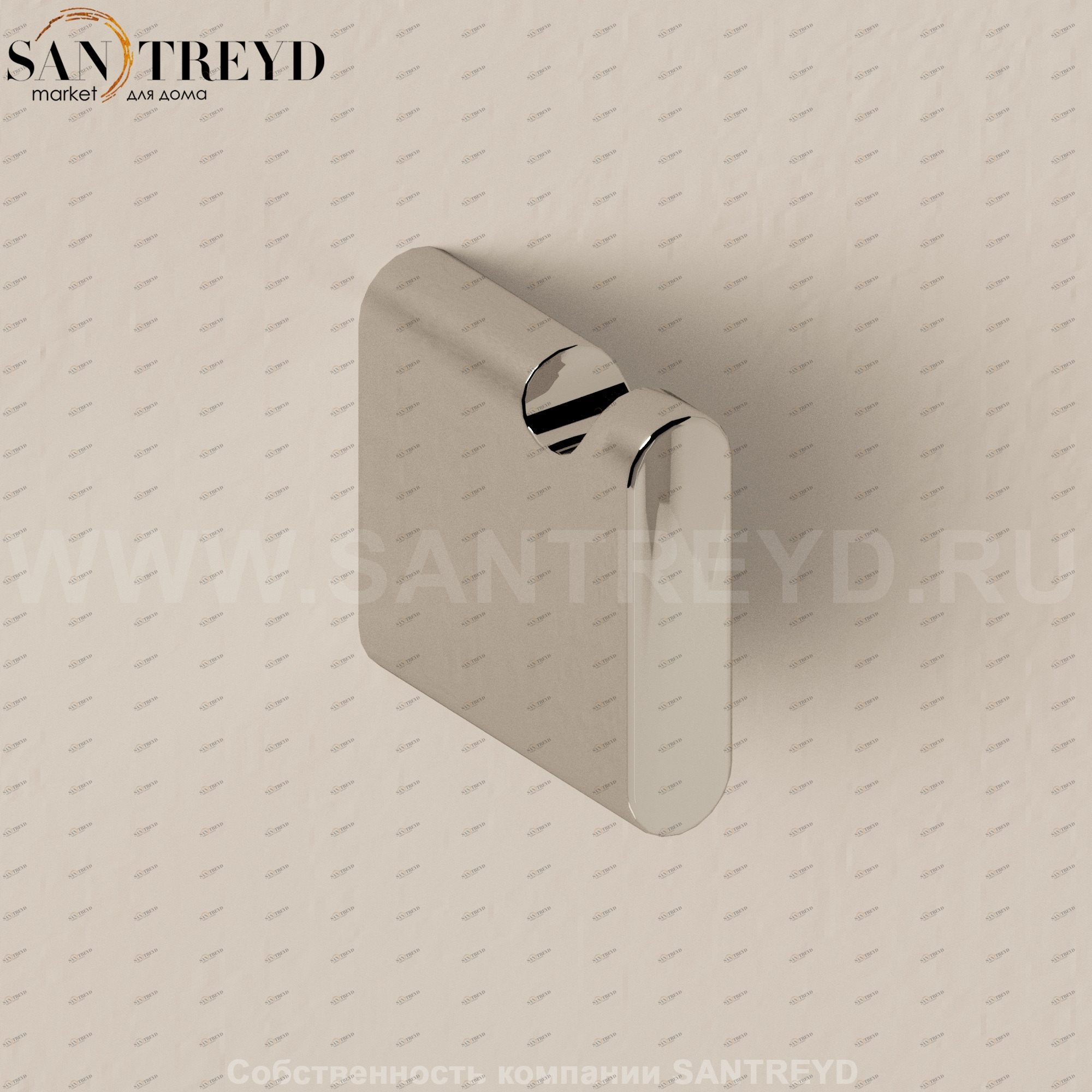 Flaminia NOKE Крючок хромированный NKPA.CR Ceramica Flaminia NKPACR