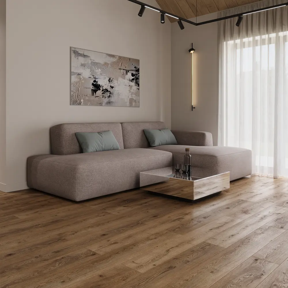 Ламинат Дуб Ковентри 33 класс толщина 8 мм с фаской 2.131 м² ARTFLOOR STLM-2098271