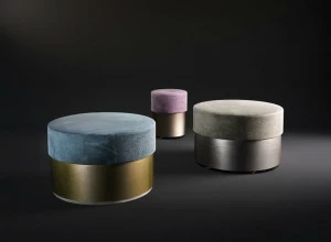 ROSSATO ARREDAMENTI Пуф из мягкого бархата Home Rhc-12 / rhc-13