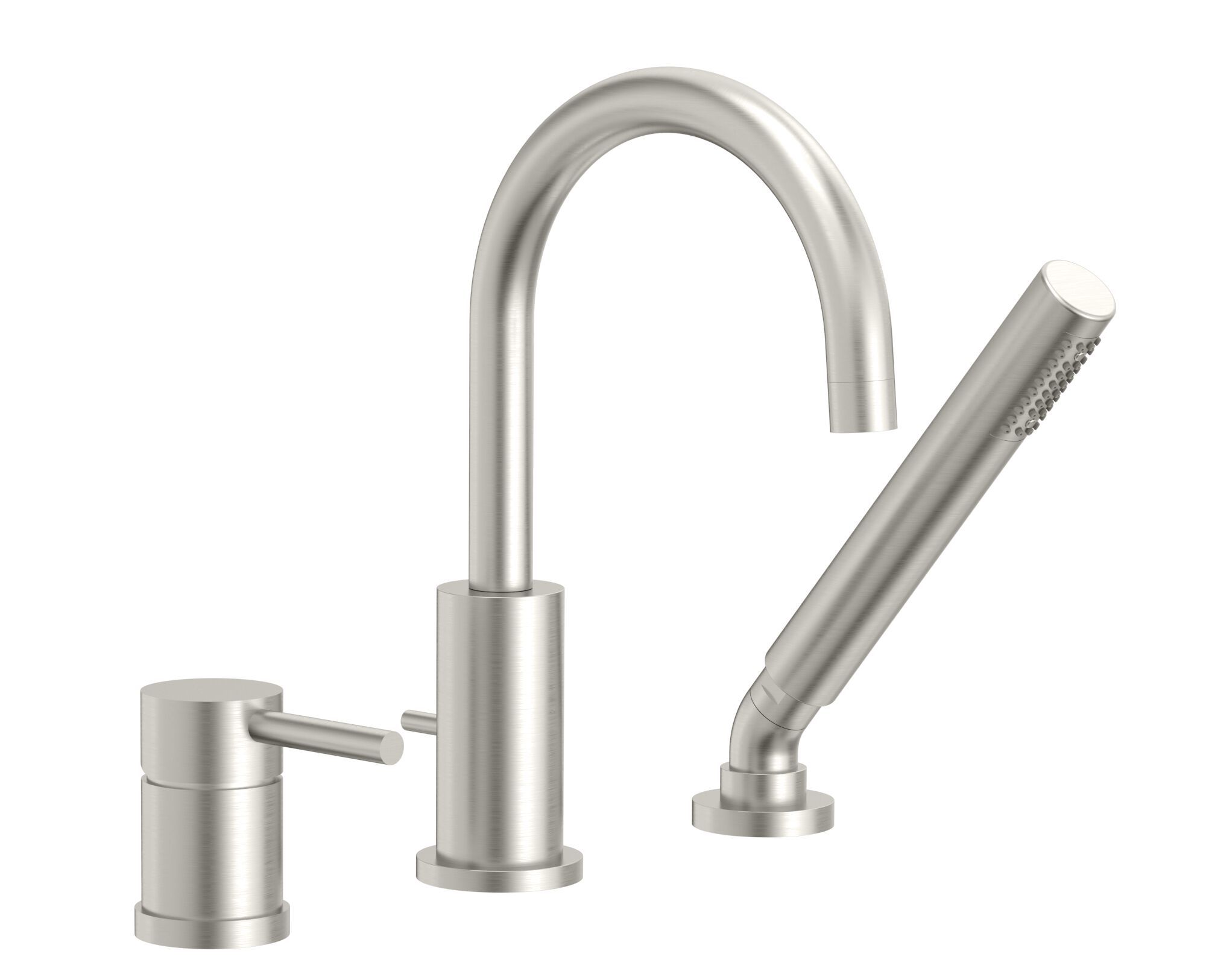 Смеситель для ванны с 3 отверстиями и ручным душем BARIL Zip B66 ARCH-00130013 - Вид №3