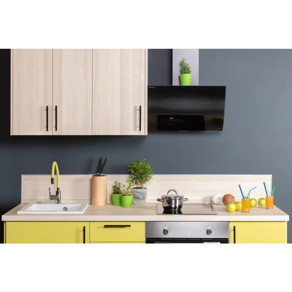 Столешница Браш 120x3.8x60 см ЛДСП цвет бежевый DELINIA STLM-2188868 - Вид №6