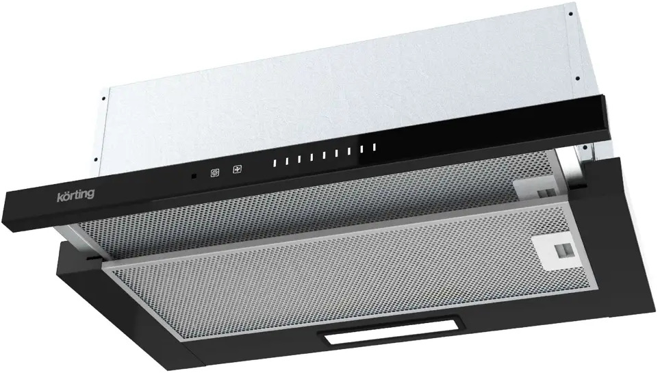 90838846 Встраиваемая вытяжка Korting Khp 6975 gn 59.5 см цвет черный STLM-0861707