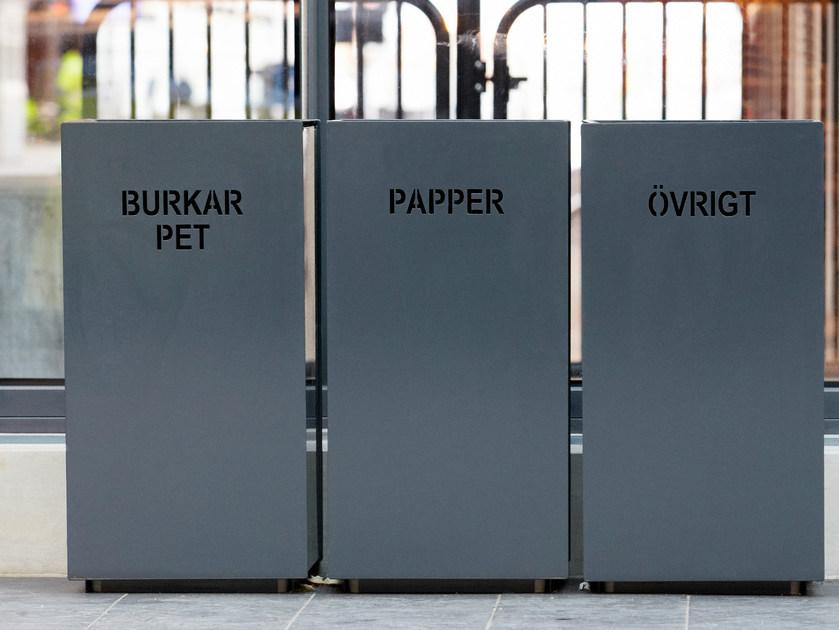 Nola Industrier Контейнер для отходов из листового металла для раздельного сбора мусора sun-id-1462600 - Вид №2