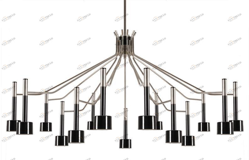 Delightfull Люстра из латуни с прямым светом Ella sun-id-1402561