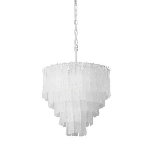 Люстра подвесная белая Vitaluce V5293-0/3+3+1 VITALUCE ДИЗАЙНЕРСКИЕ 00-3888456 Белый