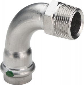 Viega Угольник переходной 90° Sanpress Inox 2314 (436926)