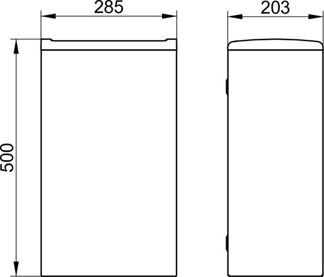 12788010000 Ведро для мусора KEUCO Collection Moll - Вид №2