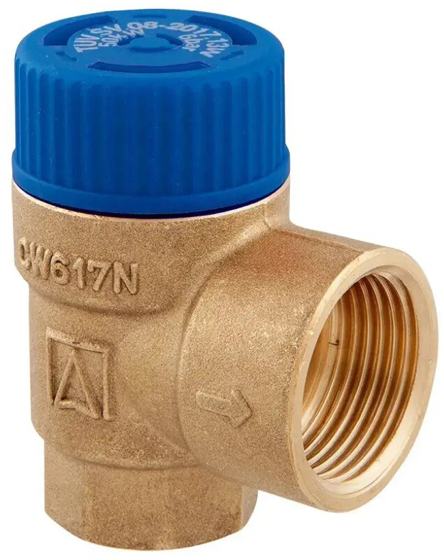 91740891 Клапан предохранительный Afriso 1/2"x3/4" ВР 8 бар STLM-0801826