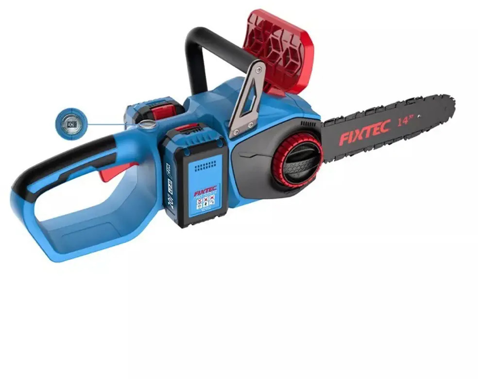 91665305 Пила аккумуляторная бесщёточная Fixtec Fc009 20 В шина 35.5 см 2x2 Ач АКБ и ЗУ в комплекте STLM-0962300
