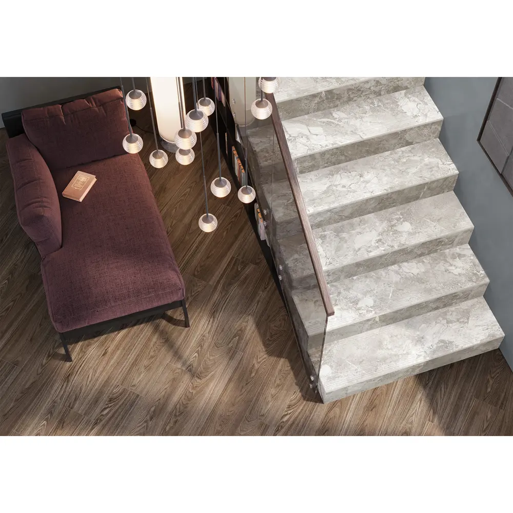 Ступенька с закругленными краями Landstone 40 120x30 см керамогранит цвет бежевый 89456579 STLM-2052372 Santreyd - Вид №2