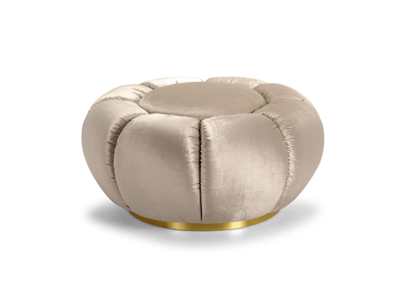 Круглый пуф из ткани Domingo Salotti Arke ARCH-00138293 - Вид №5