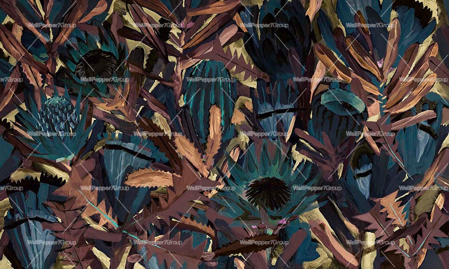 Тропические обои ПВХ бесплатно, экологически чистые, моющиеся WallPepper окружающая среда ARCH-00084254 - Вид №3