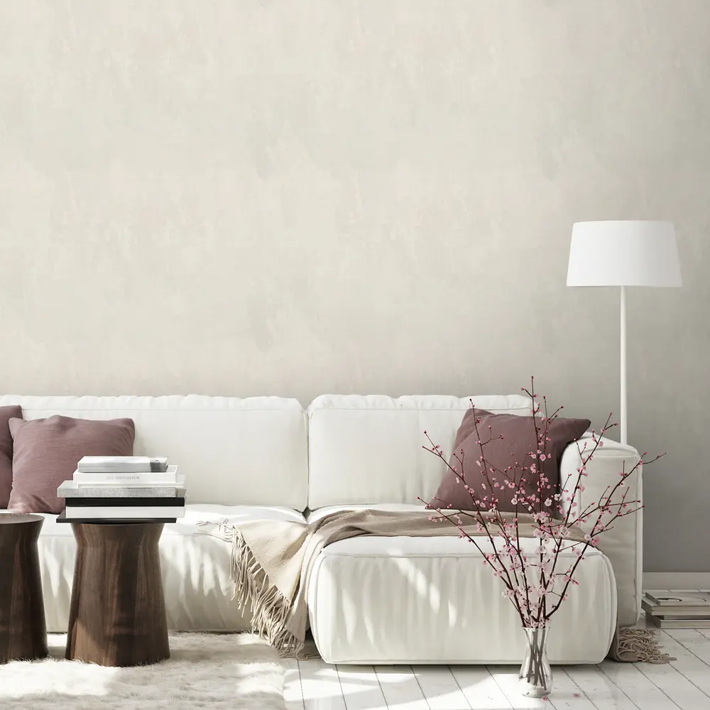 EURO DECOR Stella - флизелиновые обои бежевые для гостиной и спальни 89369328 STLM-1375987 - Вид №2